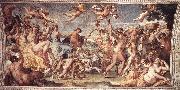 CARRACCI, Annibale Triumph of Bacchus and Ariadne sdg Spain oil painting artist